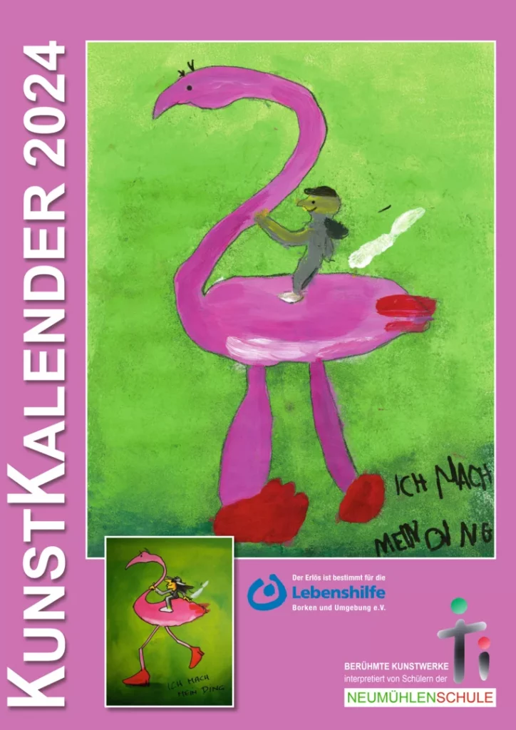 Der Neumühlenschulen-Kunst-Kalender